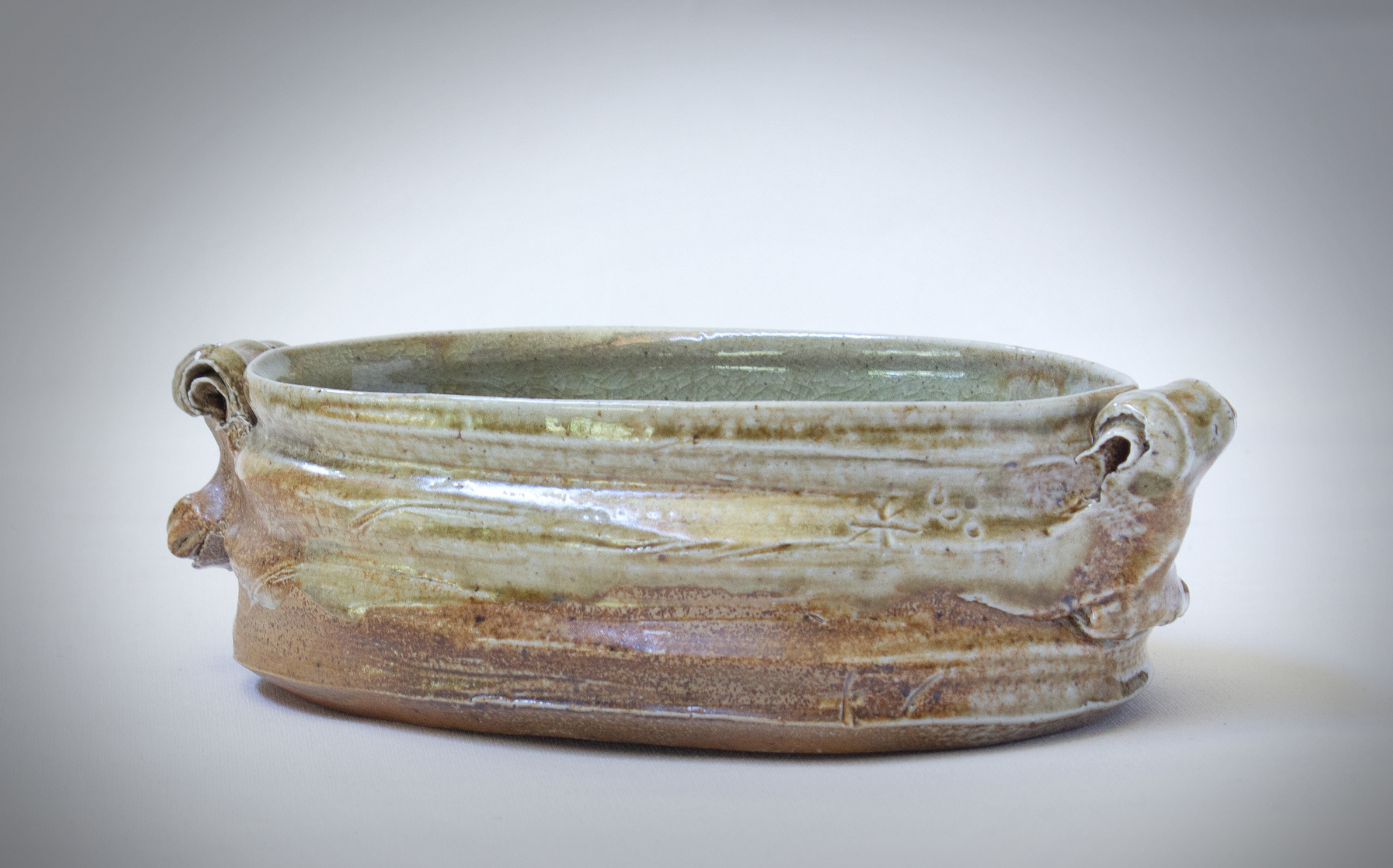 1_Large Jar, ash & shino glaze_Jean_McMaster_Ceramics_2024